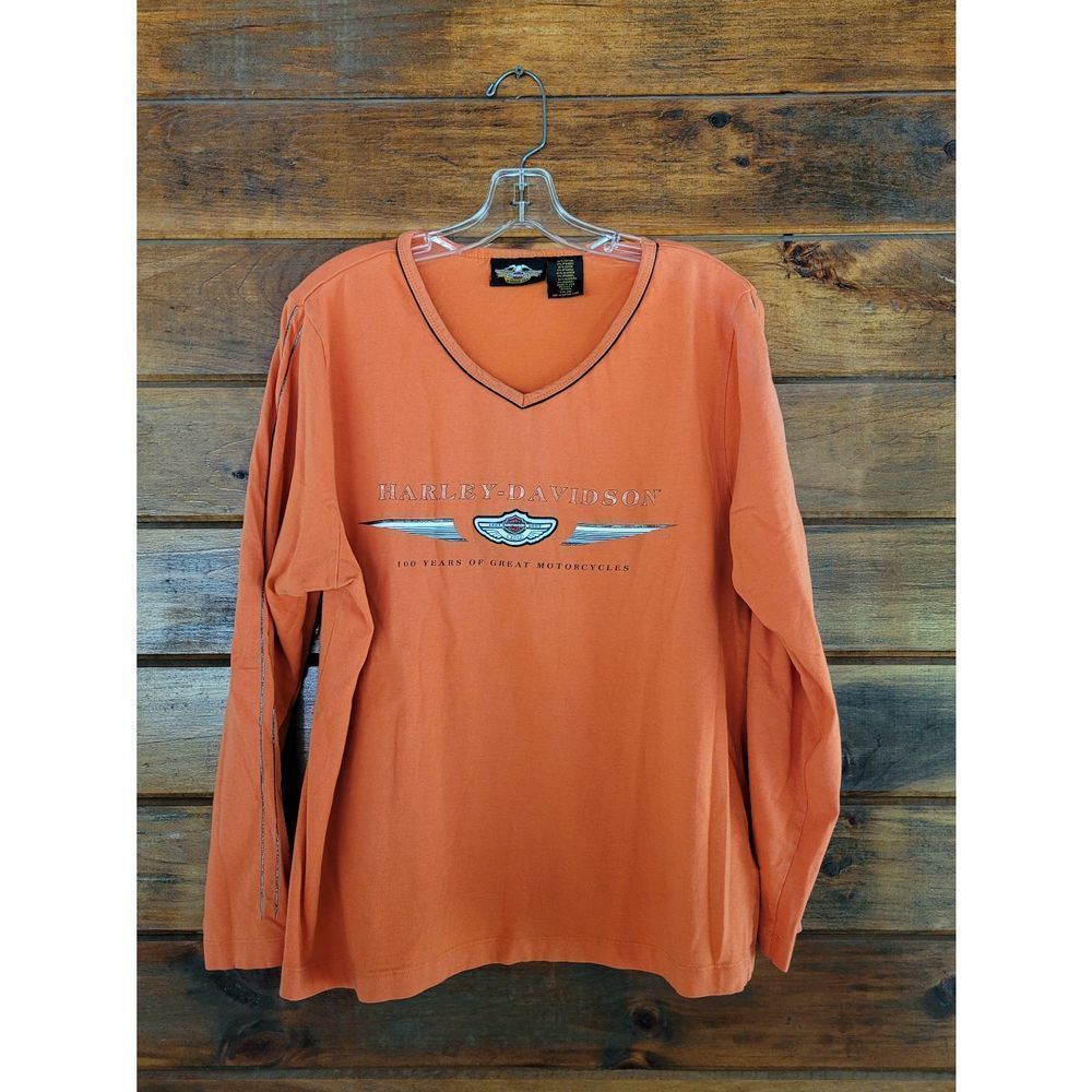 Harley Davidson Long Sleeve VNeck